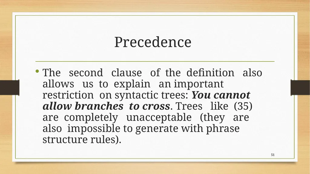 Structural relations Carnie 2013, chapter 4 Kofi - slide 51 of 58