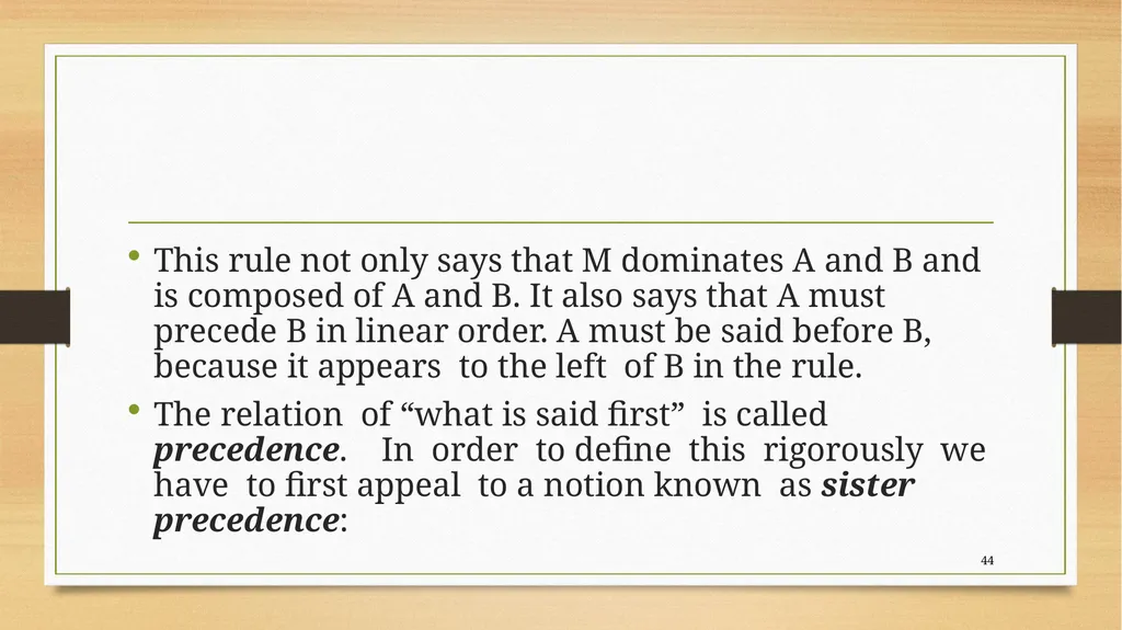 Structural relations Carnie 2013, chapter 4 Kofi - slide 44 of 58
