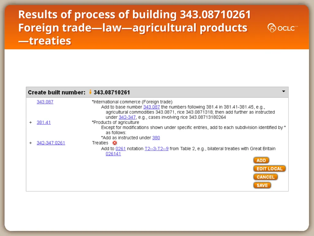 WebDewey Number Building Law examples November - slide 6 of 8