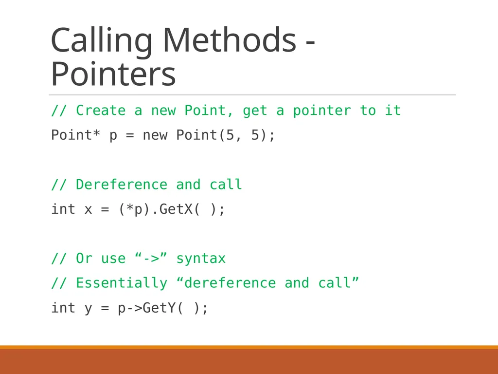 Intro to Classes in C++ Classes Programmer-defined - slide 25 of 26