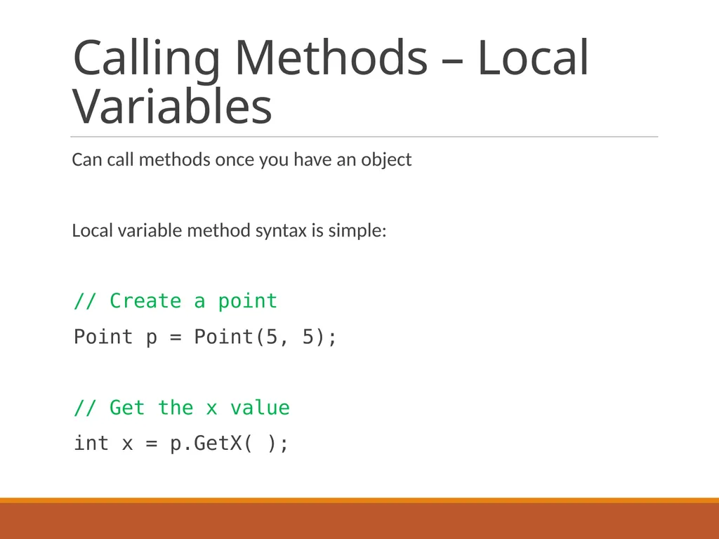 Intro to Classes in C++ Classes Programmer-defined - slide 23 of 26