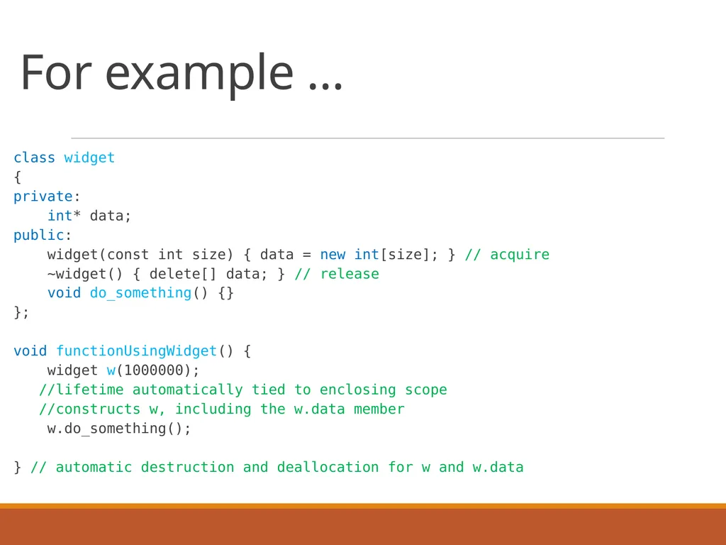 Intro to Classes in C++ Classes Programmer-defined - slide 18 of 26