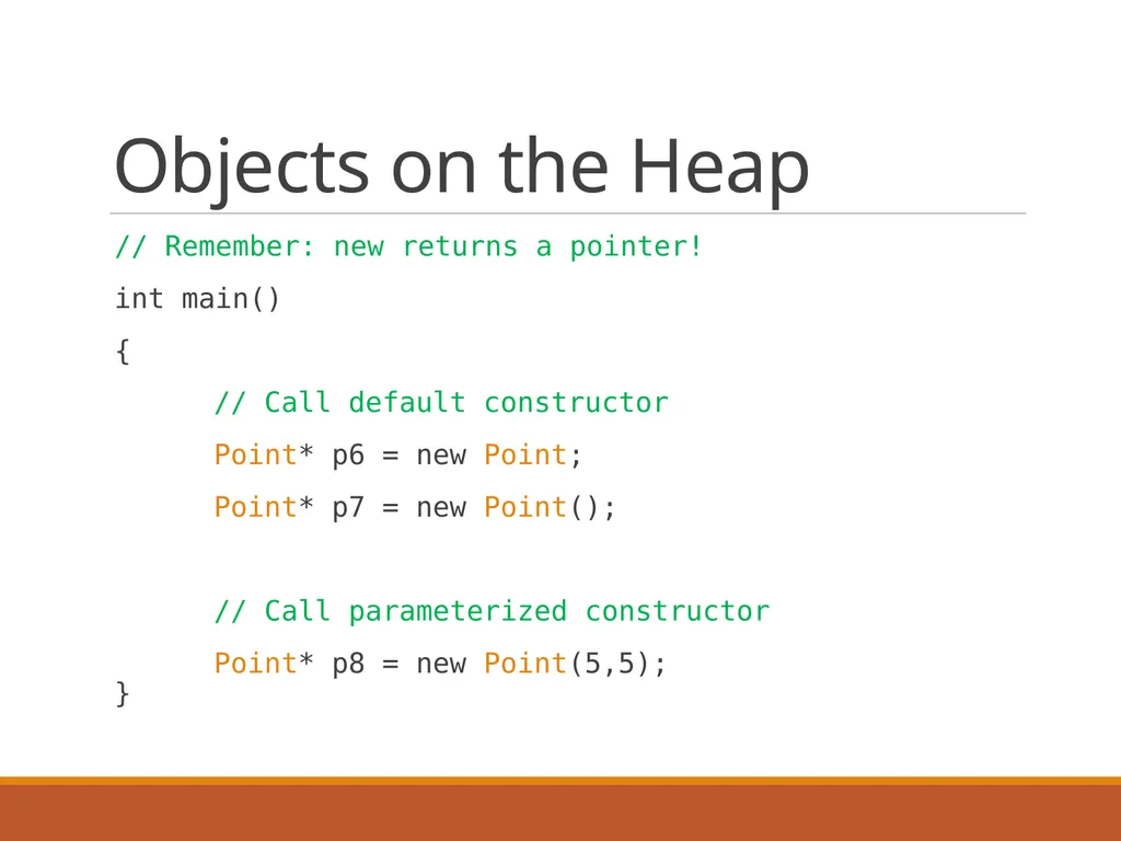 Intro to Classes in C++ Classes Programmer-defined - slide 21 of 26