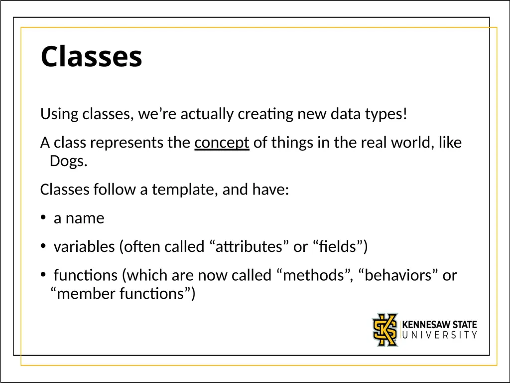 Module 5 Object-Oriented Programming and class - slide 3 of 50