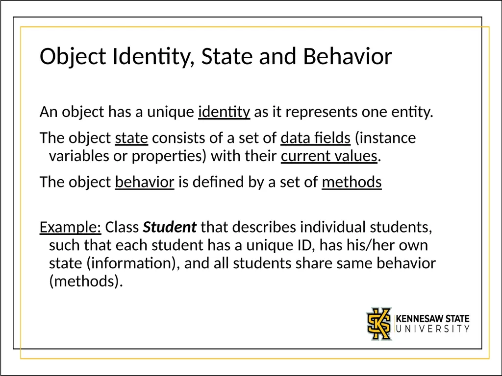 Module 5 Object-Oriented Programming and class - slide 7 of 50