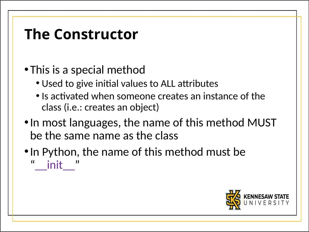 Module 5 Object-Oriented Programming and class - slide 25 of 50