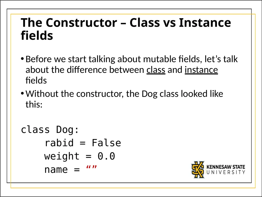 Module 5 Object-Oriented Programming and class - slide 30 of 50