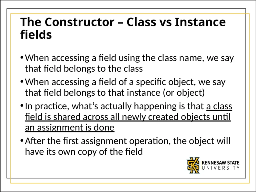 Module 5 Object-Oriented Programming and class - slide 32 of 50