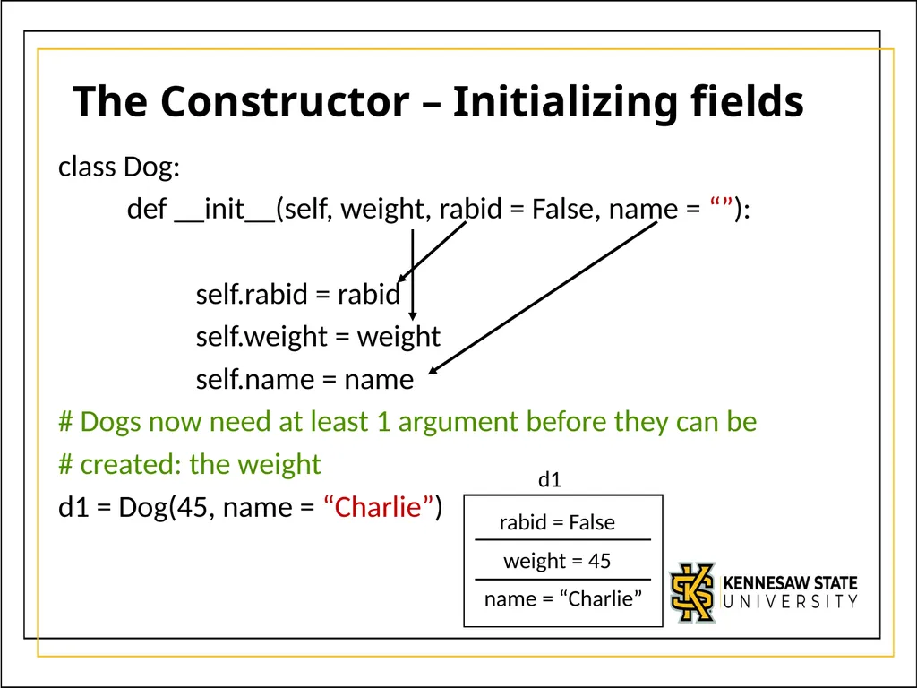 Module 5 Object-Oriented Programming and class - slide 28 of 50