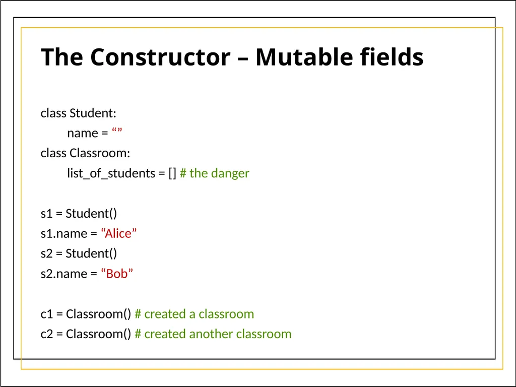 Module 5 Object-Oriented Programming and class - slide 44 of 50