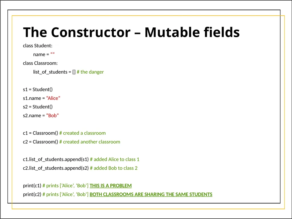 Module 5 Object-Oriented Programming and class - slide 46 of 50