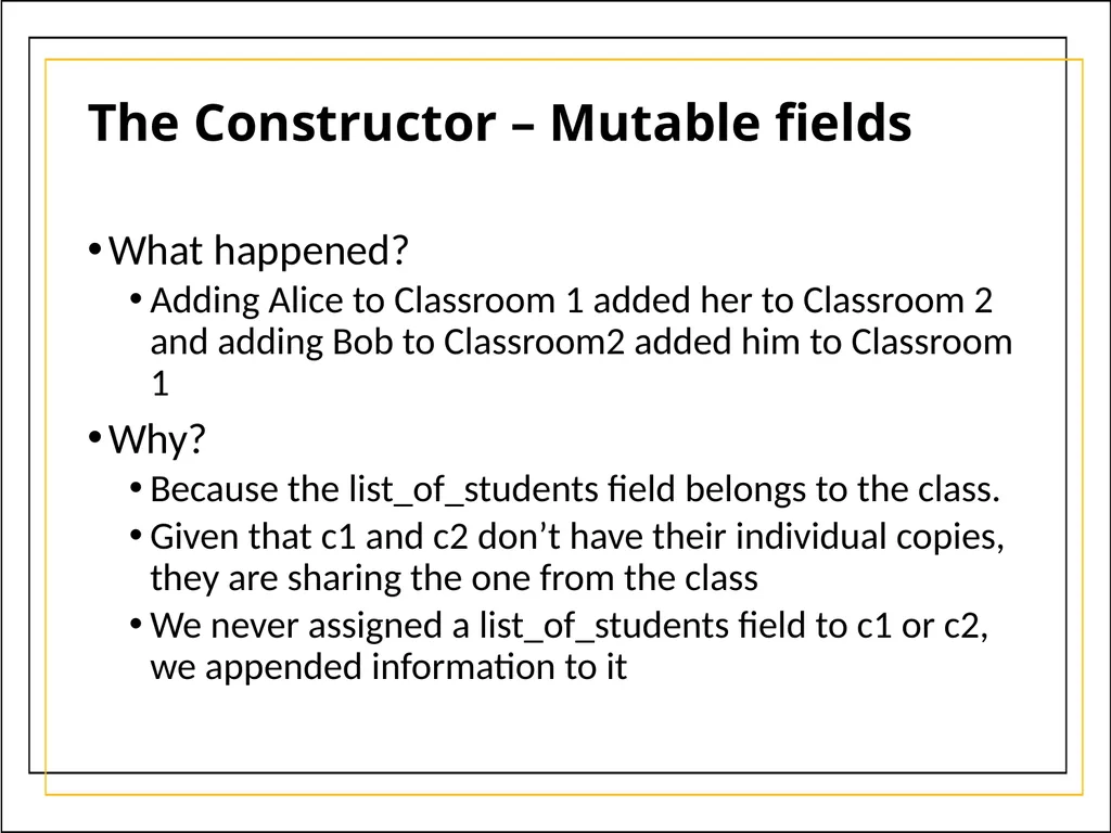 Module 5 Object-Oriented Programming and class - slide 47 of 50