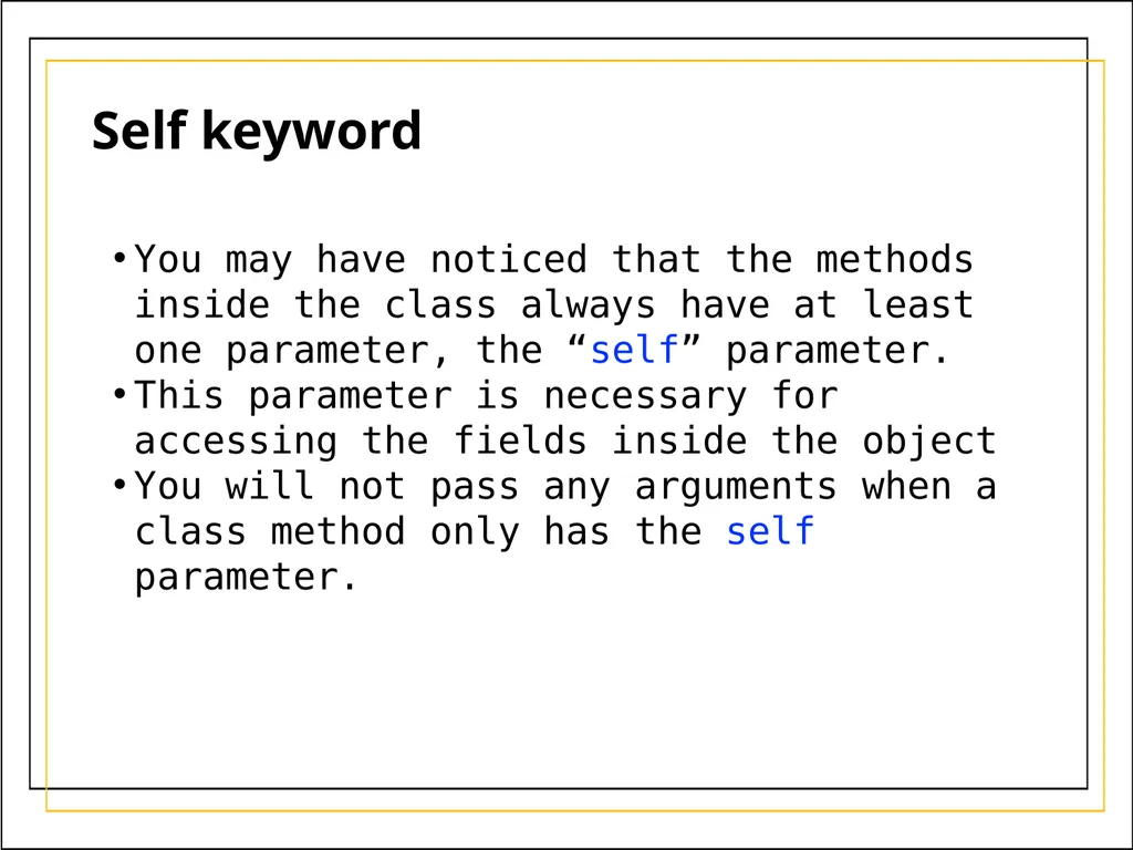 Module 5 Object-Oriented Programming and class - slide 13 of 50