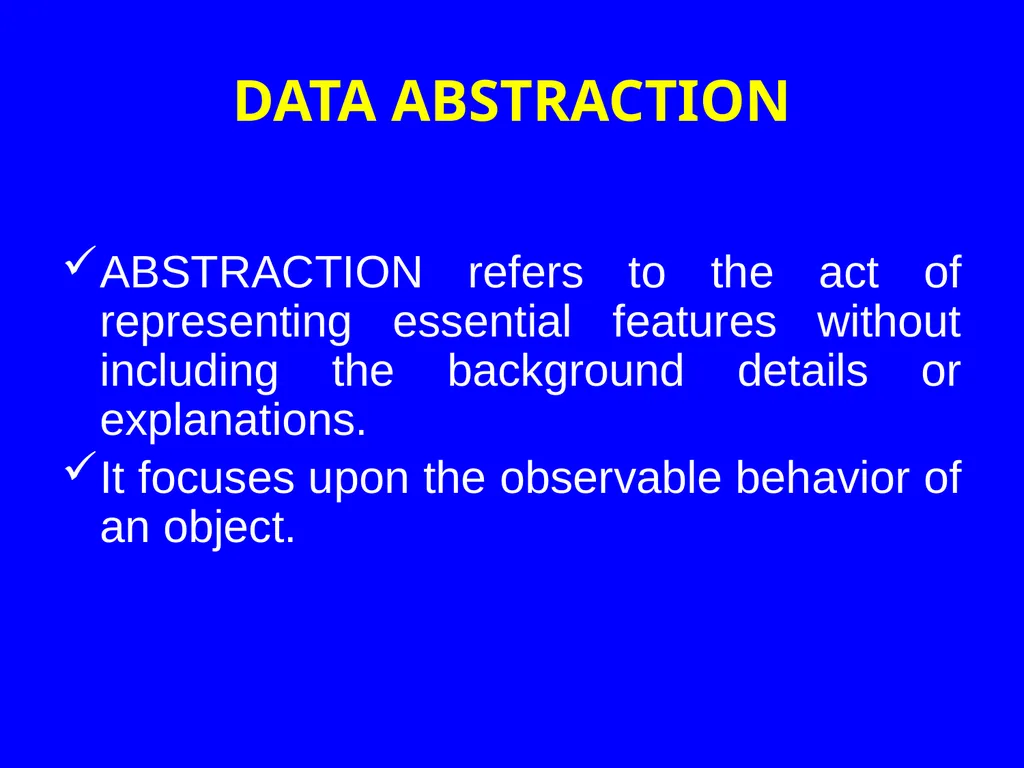 GENERAL OOP CONCEPTS CHAPTER 5 OBJECT ORIENTED - slide 5 of 14