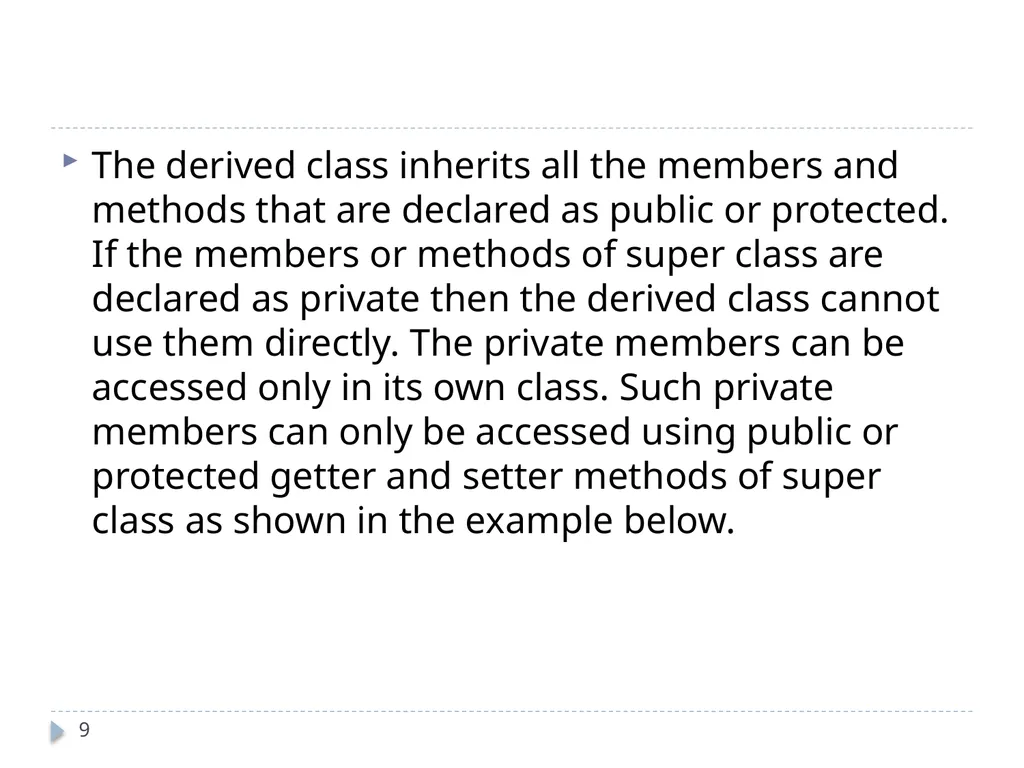 Inheritance CT1513 1 Introduction 2 Inheritance - slide 9 of 37
