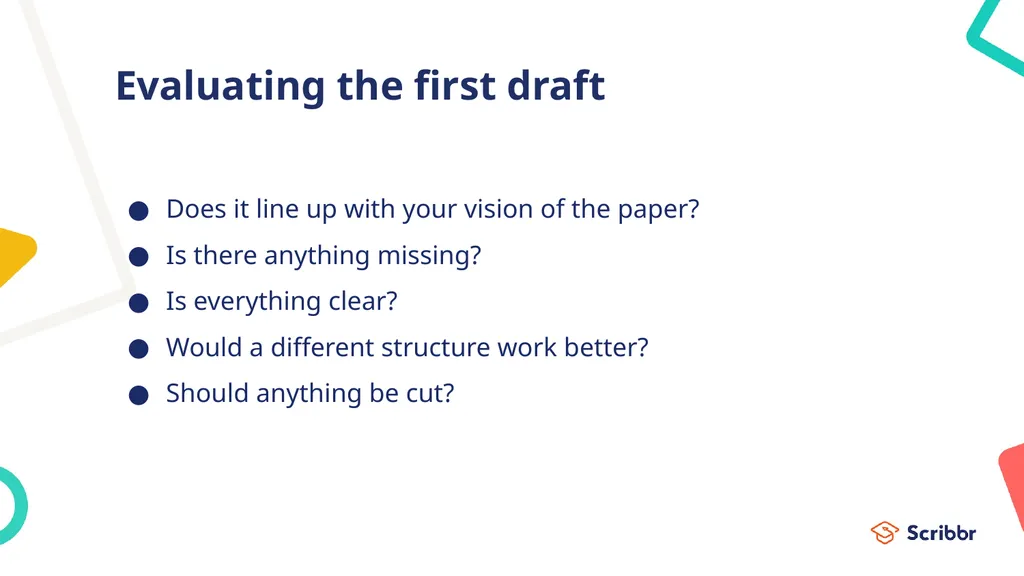 How to write a research paper Planning, research, - slide 24 of 31