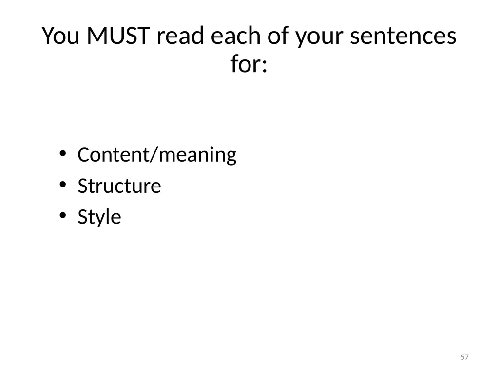 How to Write a Research paper Slides Borrowed - slide 57 of 65