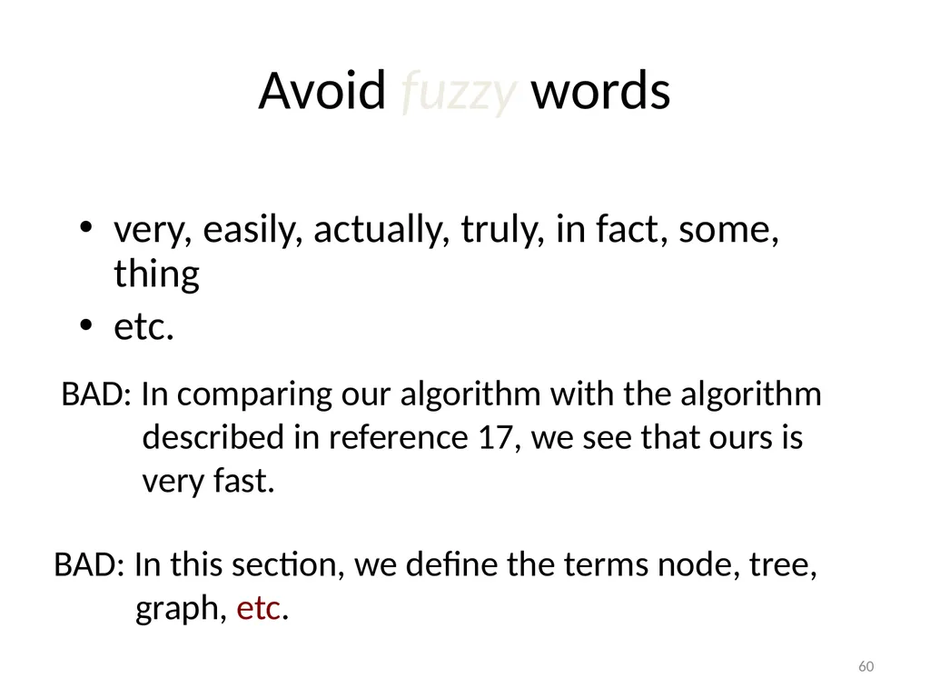 How to Write a Research paper Slides Borrowed - slide 60 of 65