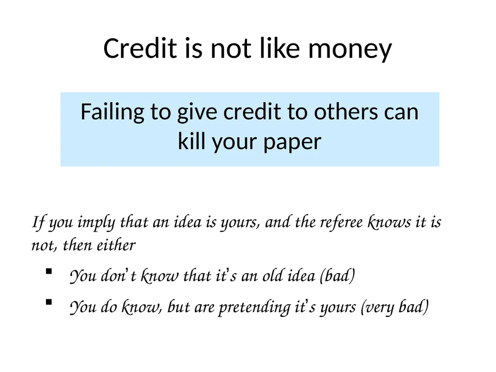 How to Write a Research paper Slides Borrowed - slide 37 of 65