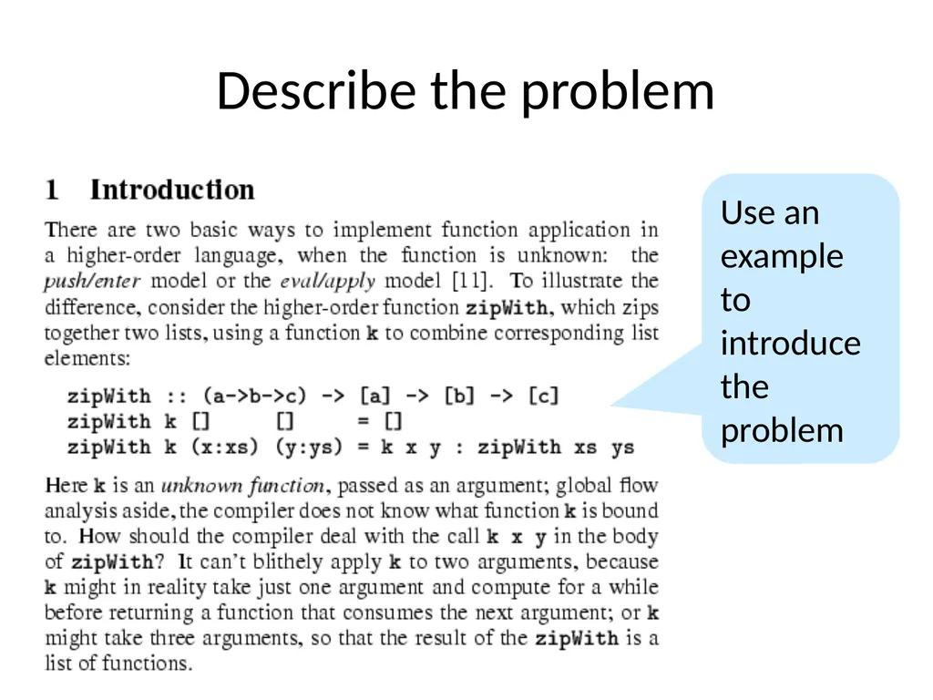 How to Write a Research paper Slides Borrowed - slide 19 of 65