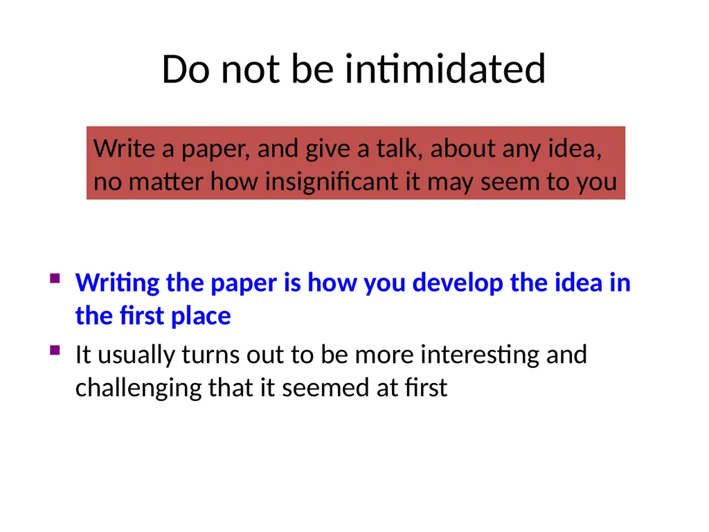 How to Write a Research paper Slides Borrowed - slide 6 of 65