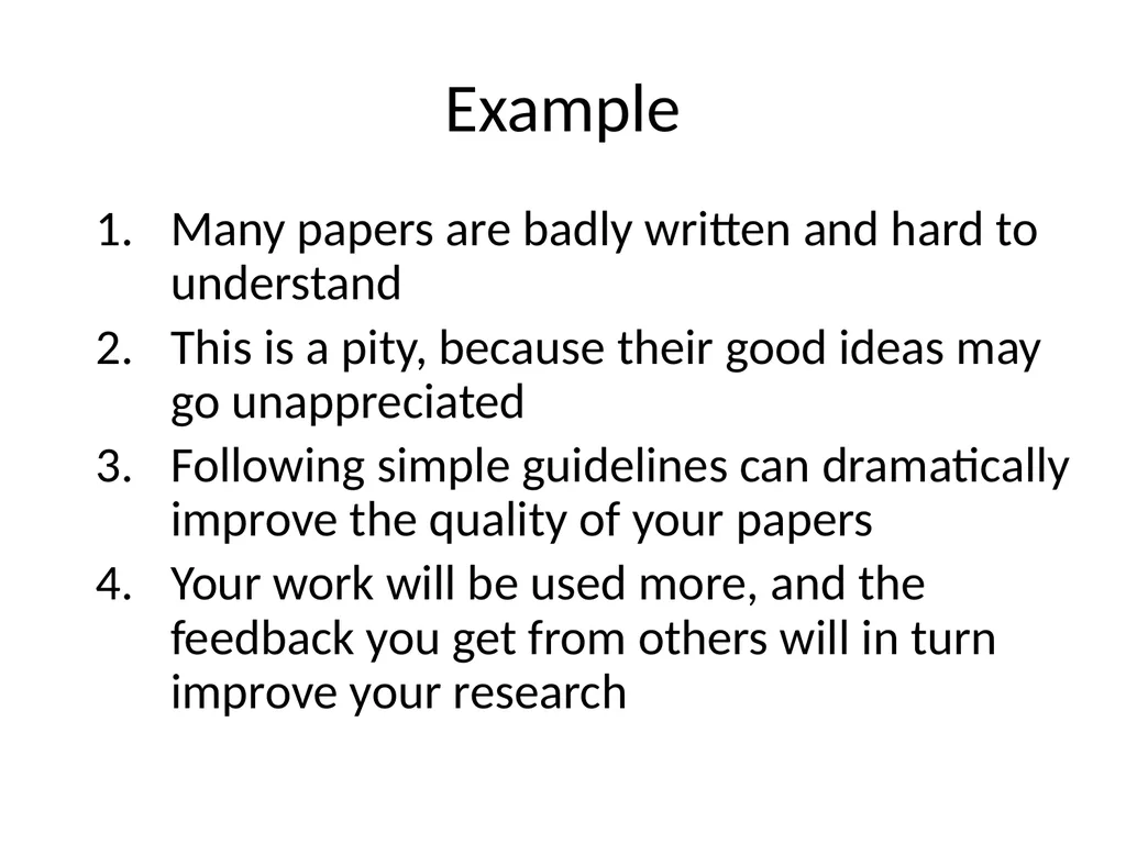 How to Write a Research paper Slides Borrowed - slide 16 of 65