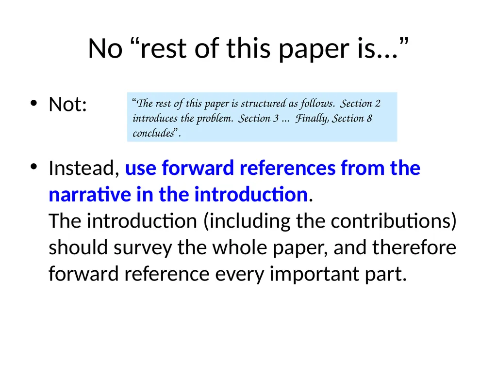 How to Write a Research paper Slides Borrowed - slide 23 of 65