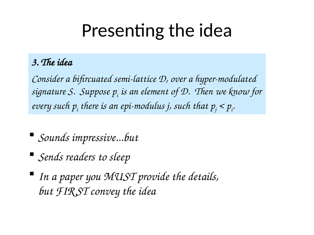 How to Write a Research paper Slides Borrowed - slide 28 of 65