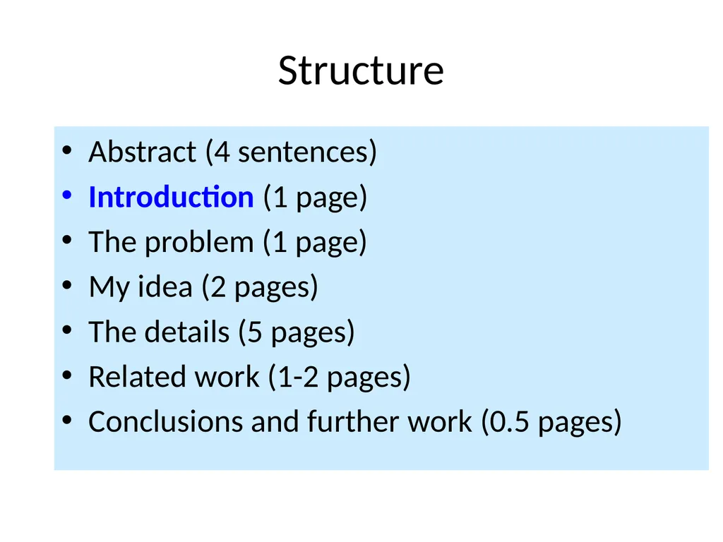 How to Write a Research paper Slides Borrowed - slide 17 of 65