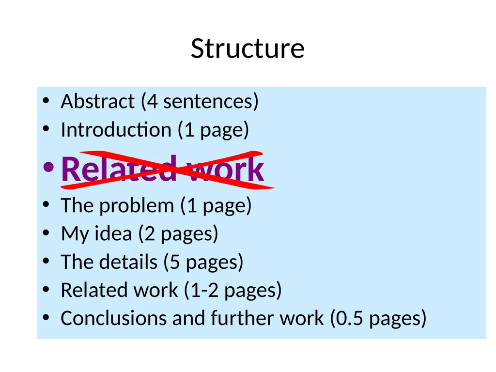 How to Write a Research paper Slides Borrowed - slide 24 of 65