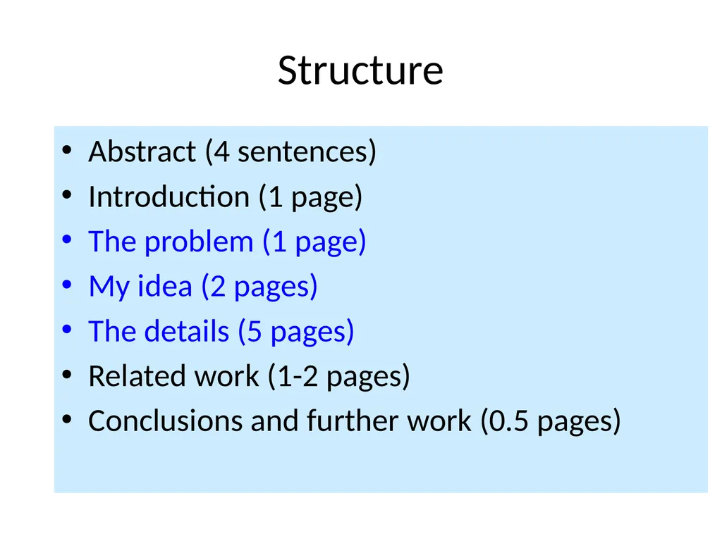 How to Write a Research paper Slides Borrowed - slide 27 of 65
