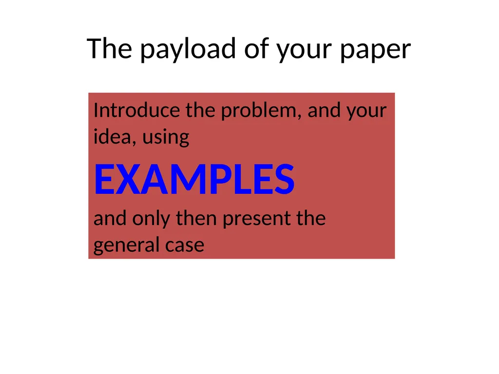 How to Write a Research paper Slides Borrowed - slide 31 of 65