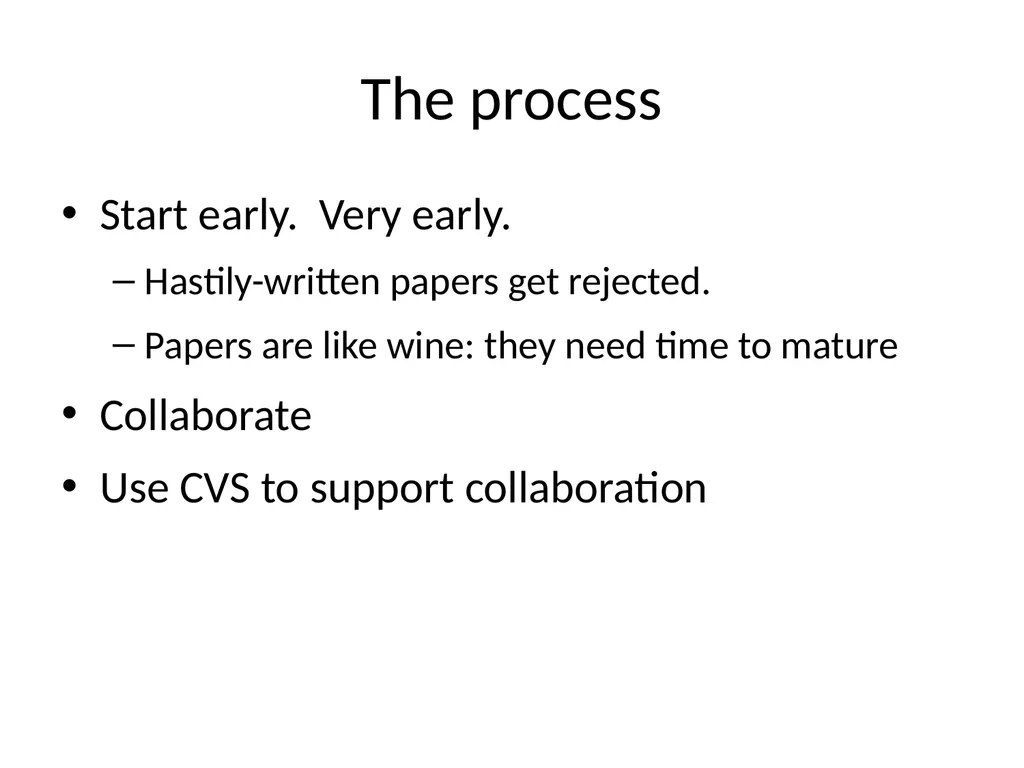 How to Write a Research paper Slides Borrowed - slide 41 of 65