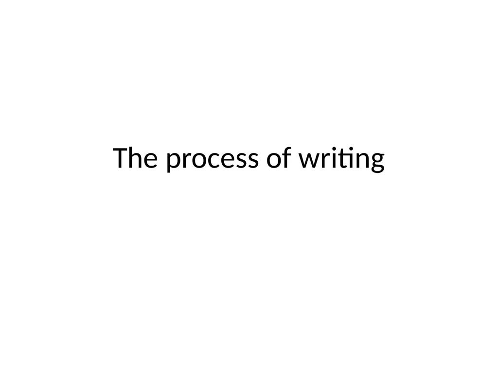 How to Write a Research paper Slides Borrowed - slide 40 of 65