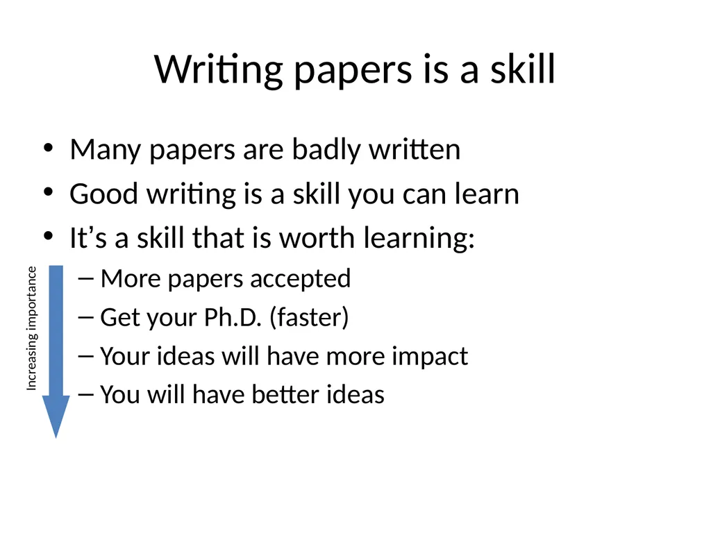 How to Write a Research paper Slides Borrowed - slide 2 of 65