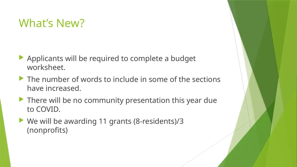 Mini Grant Virtual Q&A Session Overview Healthier - slide 4 of 12