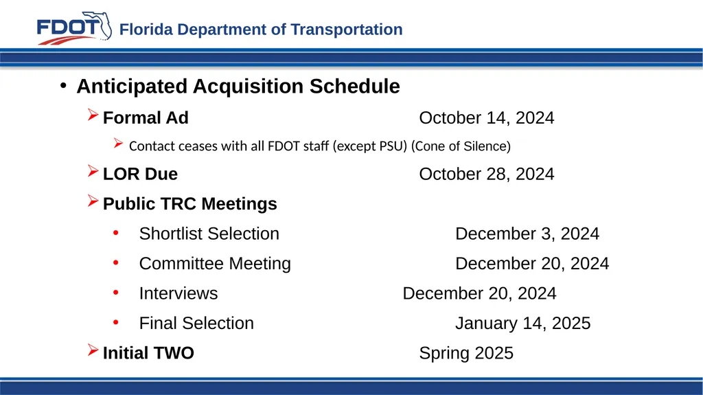 District One Continuing Services Design Contracts - slide 10 of 11