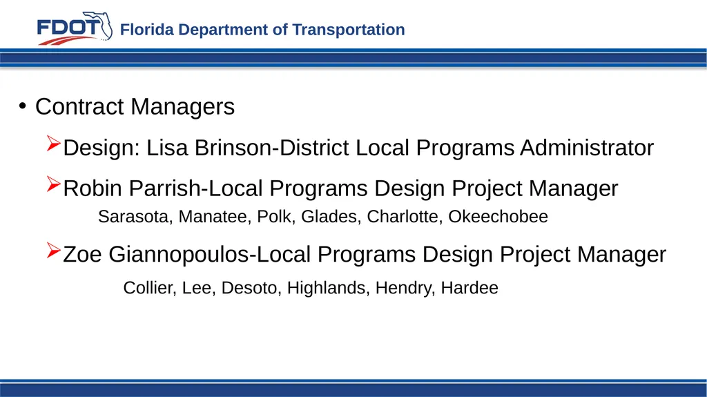 District One Continuing Services Design Contracts - slide 5 of 11