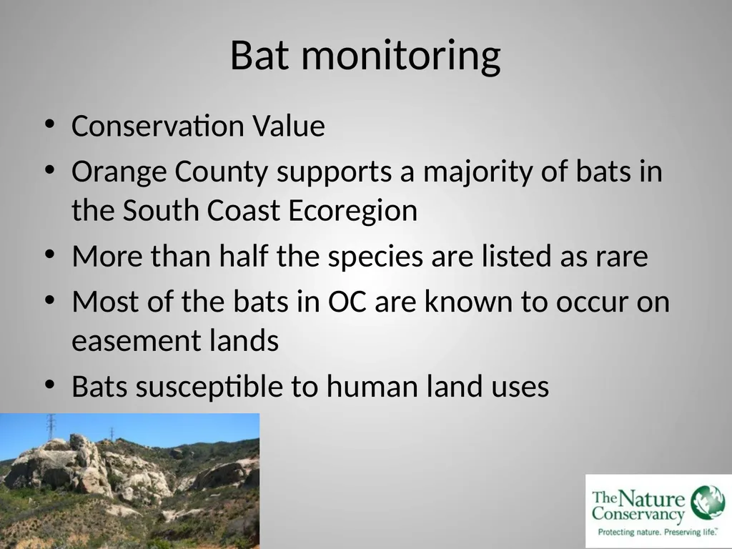 Monitoring Conservation Easement Lands in Orange - slide 12 of 19