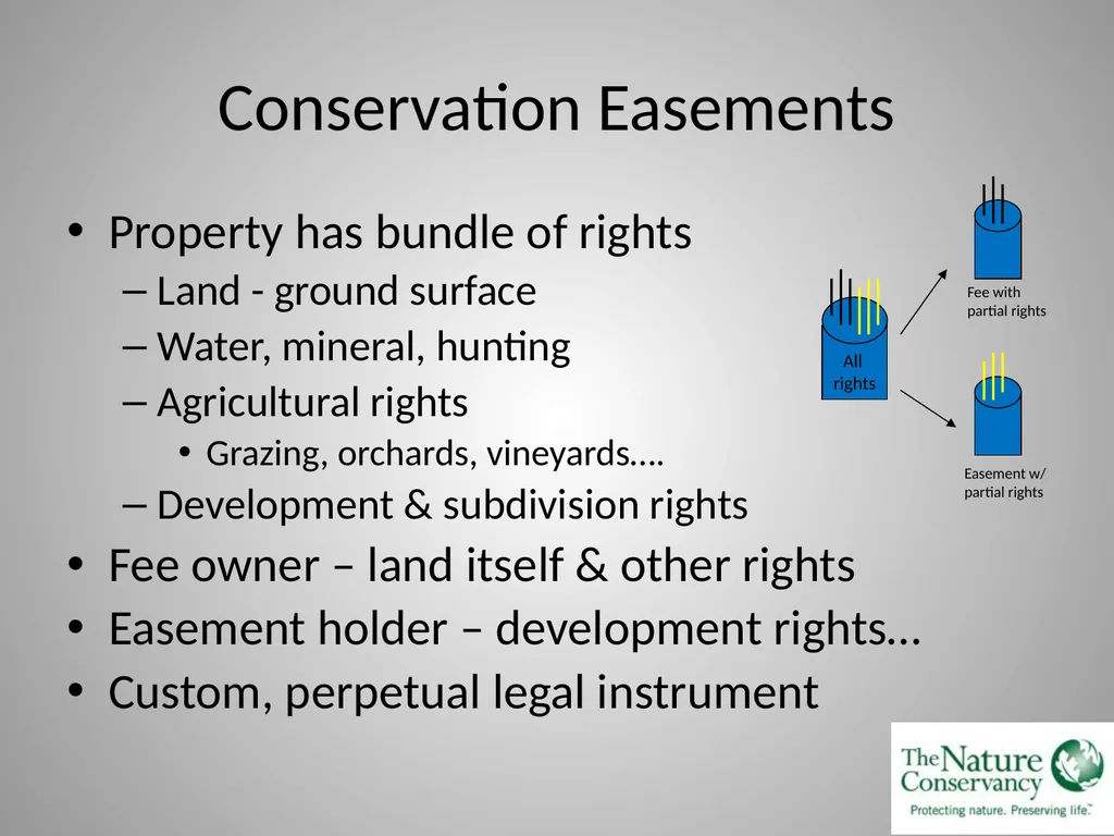 Monitoring Conservation Easement Lands in Orange - slide 3 of 19