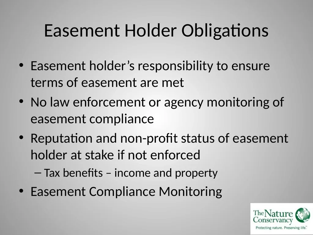 Monitoring Conservation Easement Lands in Orange - slide 6 of 19