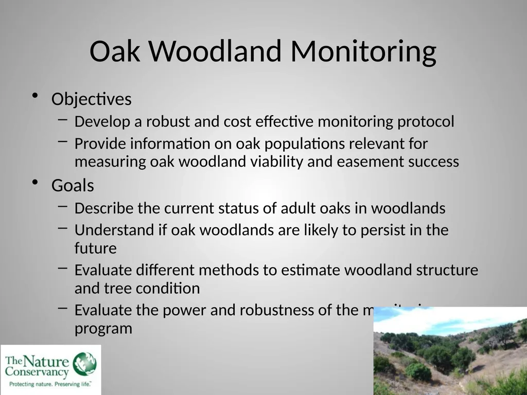 Monitoring Conservation Easement Lands in Orange - slide 16 of 19