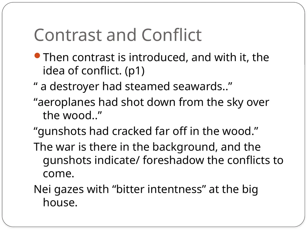 Setting The Cone Gatherers The Forest/ The Estate - slide 3 of 13