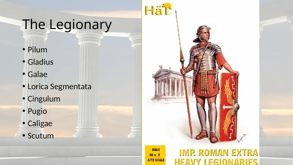Roman Army: Weapons Designed for a purpose… The - slide 4 of 11