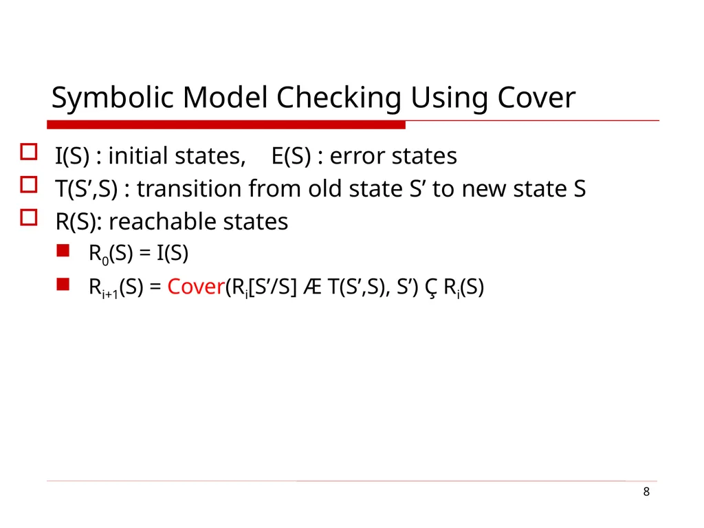 1 Cover Algorithms and Their Combination Sumit - slide 8 of 20