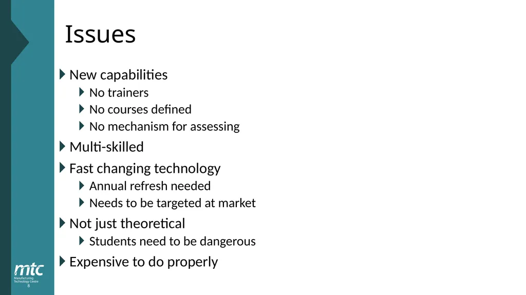 Innovation in Qualifications Professor Ken Young, - slide 8 of 10