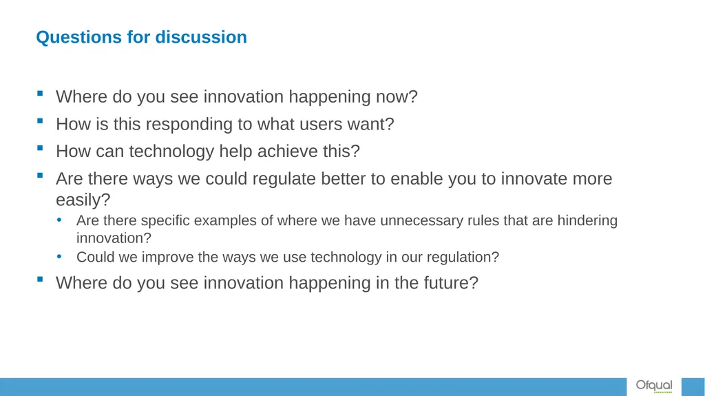 Innovation in Qualifications Professor Ken Young, - slide 10 of 10