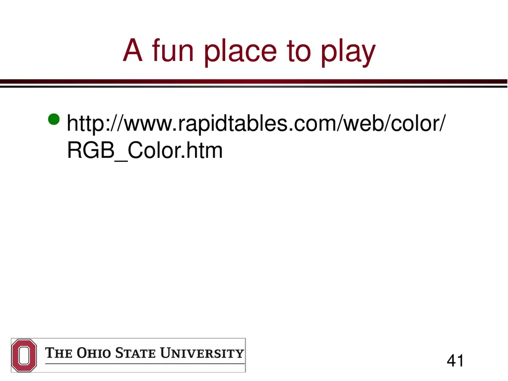 Build a CD Spectrometer Prof. Betty Lise Anderson - slide 41 of 41