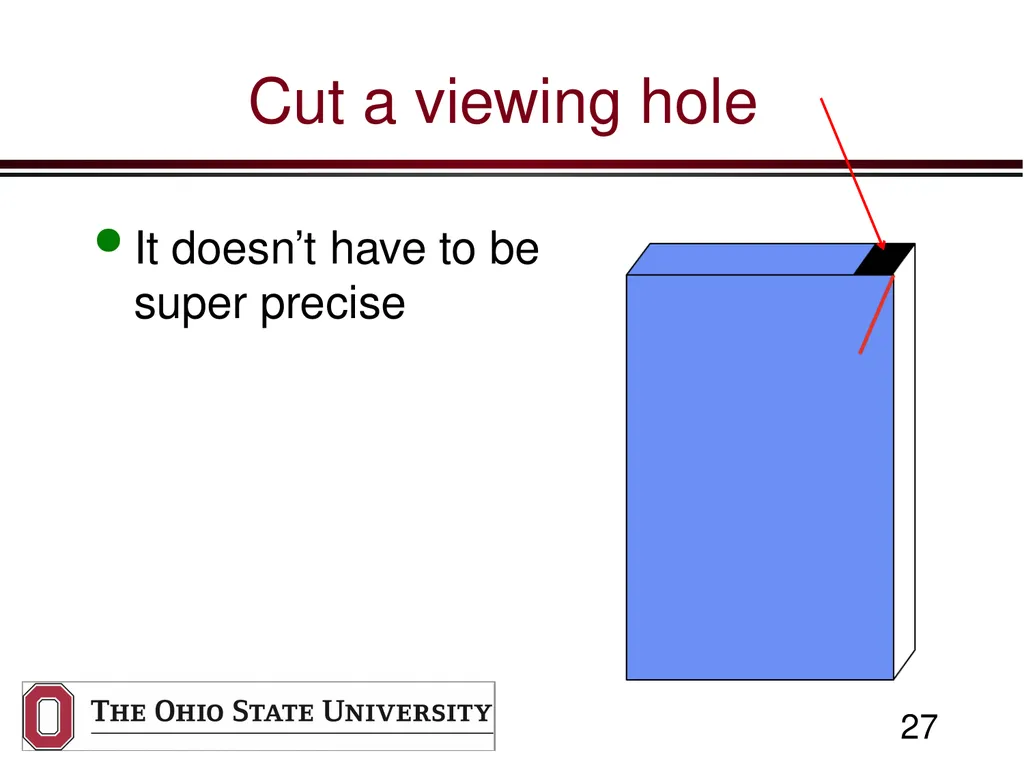 Build a CD Spectrometer Prof. Betty Lise Anderson - slide 27 of 41