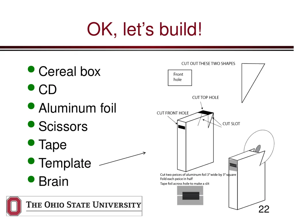Build a CD Spectrometer Prof. Betty Lise Anderson - slide 22 of 41